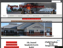 Tablet Screenshot of payettedps.com